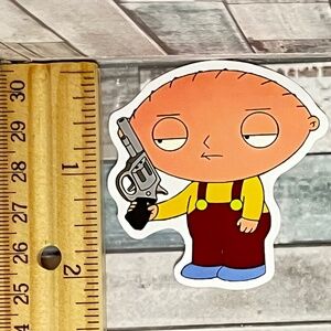 🌀10/$10🌀 Family Guy Reusable Waterproof Vinyl Sticker Decal